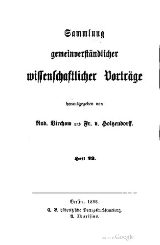 Ueber die Mittel Licht und Wärme zu erzeugen