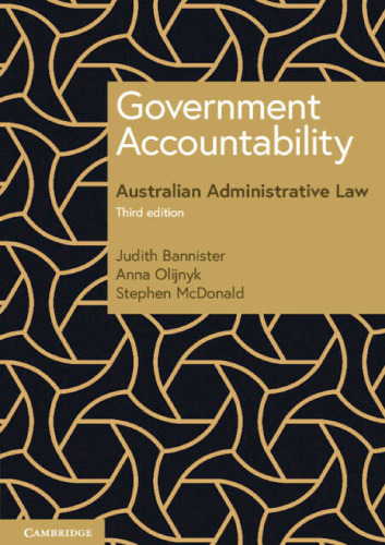 Government Accountability Australian Administrative Law