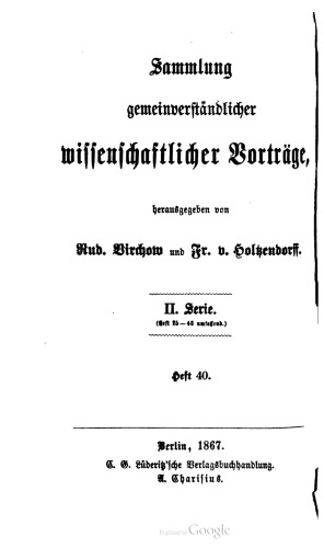 Die Verbesserungen in der gesellschaftlichen und wirthschaftlichen [wirtschaftlichen] Stellung der Frauen
