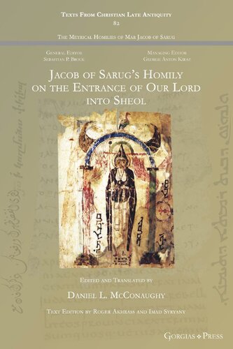 Jacob of Sarug's Homily on Christ's Entrance to Sheol