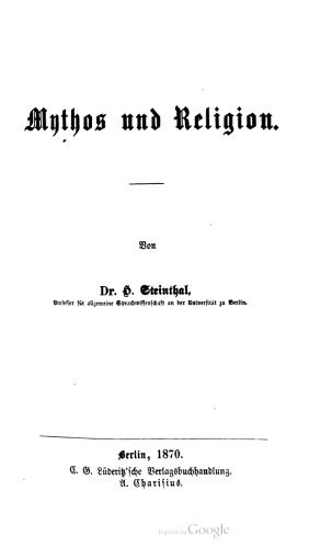 Mythos und Religion