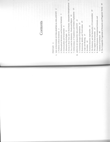 Philosophical Relativity