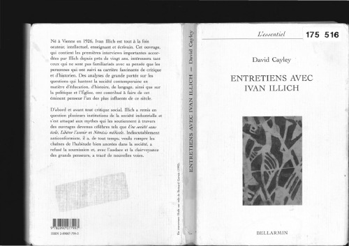 Entretiens avec Ivan Illich