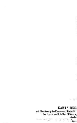 Der Vesuv. Eine geologische Skizze