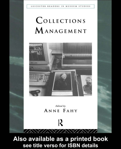 Collections Management (Leicester Readers in Museum Studies)