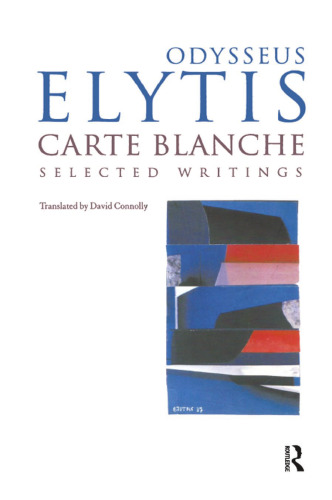 Carte Blanche: Selected Writings