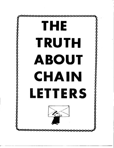 The Truth About Chain Letters