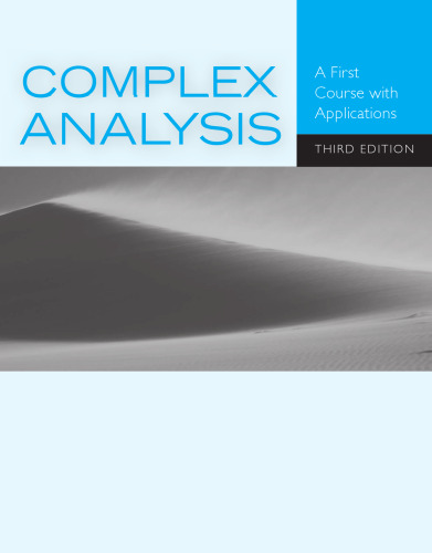 Complex Analysis
