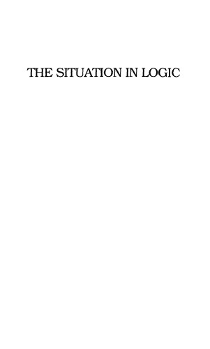 The situation in logic
