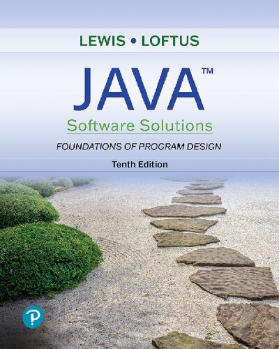 Java Software Solutions: Foundations of Program Design