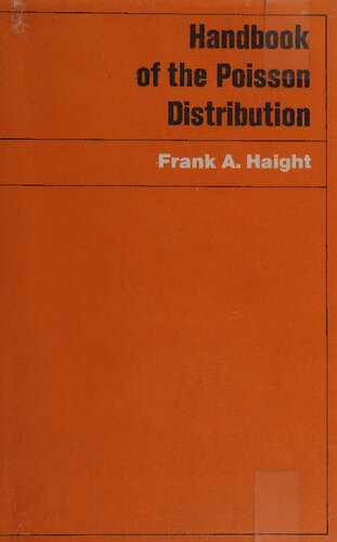 Handbook of the Poisson Distribution