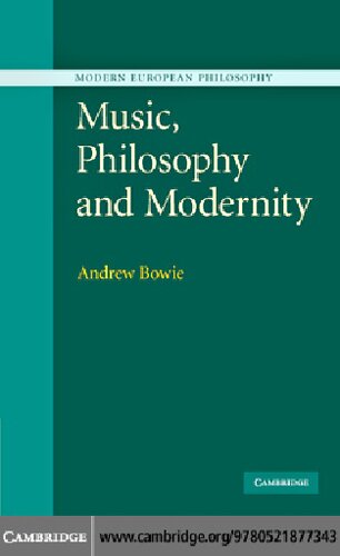 Music, Philosophy, and Modernity