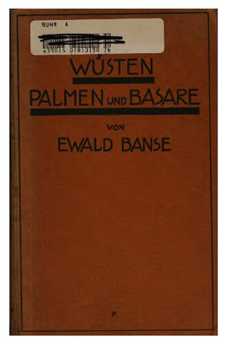 Wüsten, Palmen und Basare