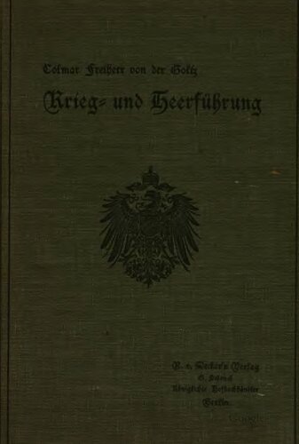 Krieg- und Heerfuehrung