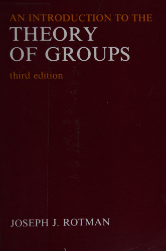 An Introduction to the Theory of Groups