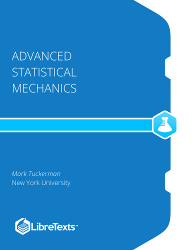 Advanced Statistical Mechanics