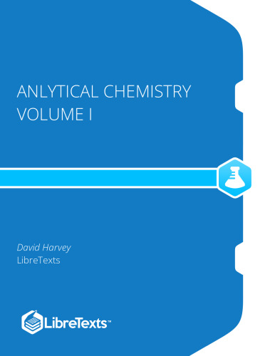 Analytical Chemistry, Volume I