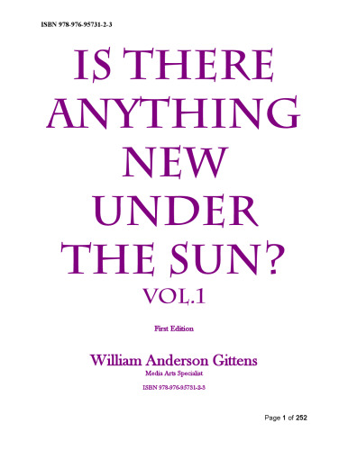 Is There Anything New Under the Sun?