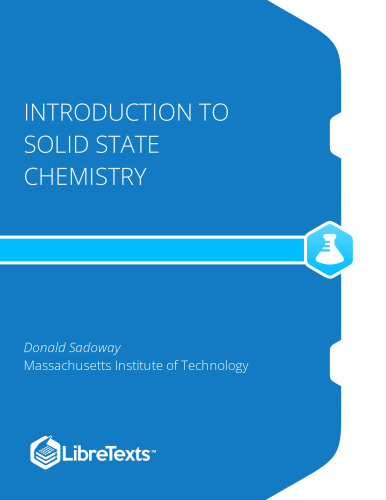 Introduction to Solid State Chemistry