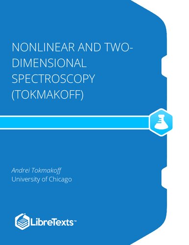 Nonlinear and Two-Dimensional Spectroscopy