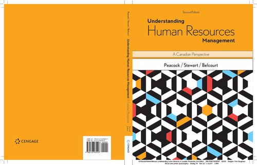Understanding Human Resources Management A Canadian Perspective, 2nd  Edition,