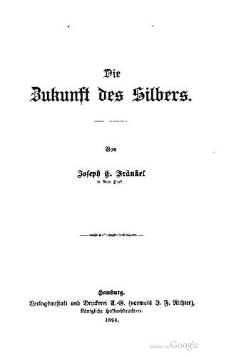 Die Zukunft des Silbers