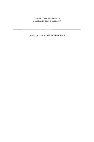 Anglo-Saxon Medicine
