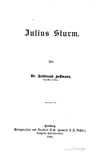 Julius Sturm