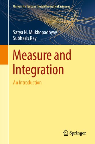Measure and Integration: An Introduction