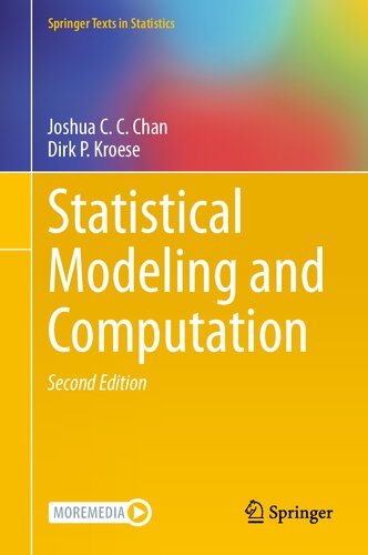 Statistical Modeling and Computation