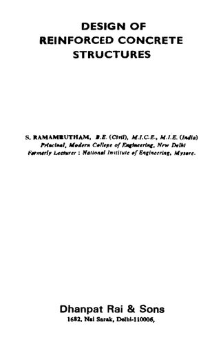 Design of Reinforced Concrete Structures