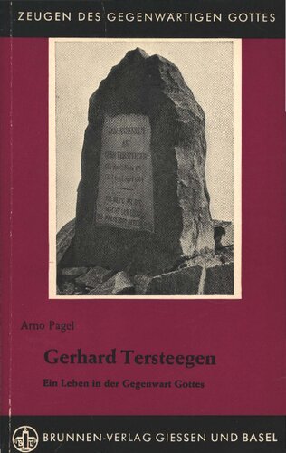 Gerhard Tersteegen - Ein Leben in der Gegenwart Gottes