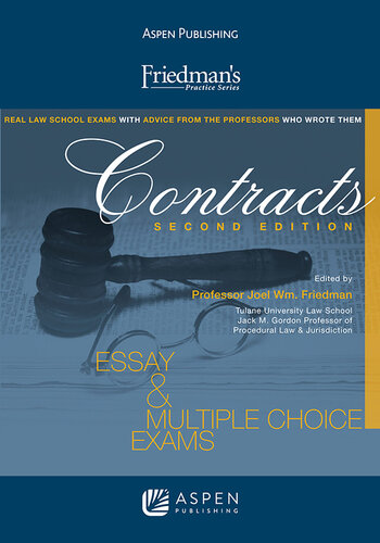 Friedman's Practice Series for Contracts, Second Edition