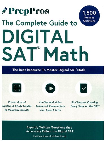PrepPros The Complete Guide to Digital SAT Math