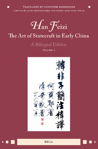 Han Feizi, The Art of Statecraft in Early China (Vol.2): A Bilingual Edition