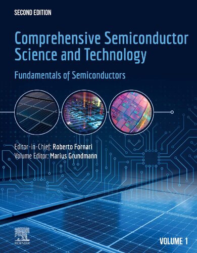 Comprehensive Semiconductor Science and Technology (3-Volume Set)