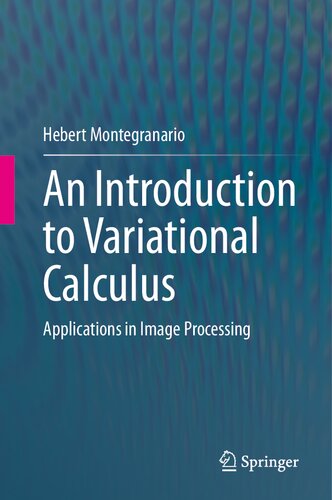 An Introduction to Variational Calculus: Applications in Image Processing