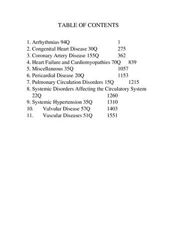 ACCSAP 11 (Adult Clinical Cardiology Self-Assessment Program) (2022-23)