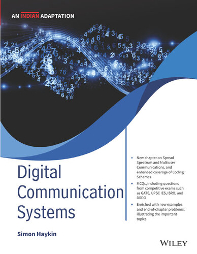 Digital Communication Systems (An Indian Adaptation)