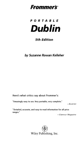 Frommer's Portable Dublin (Frommer's Portable)