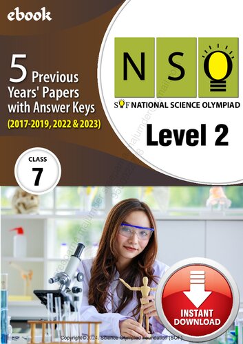 NSO Olympiad: Previous 5 Years' Papers with Answer Keys (2017-2019, 2022 and 2023). Level 2. Class 7