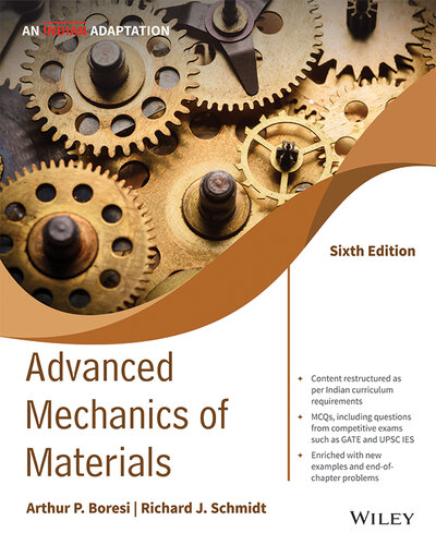 Advanced Mechanics of Materials, 6ed: An Indian Adaptation
