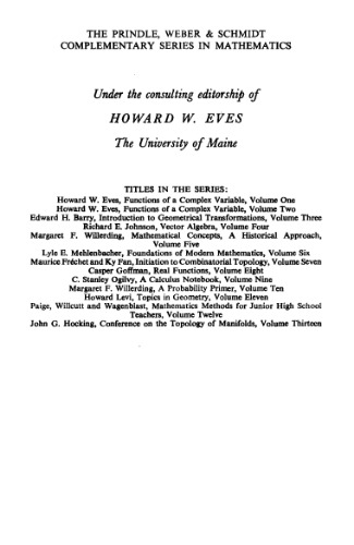 Conference on the Topology of Manifolds