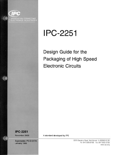 IPC-2251 - Design Guide for the Packaging of High Speed Electronic Circuits