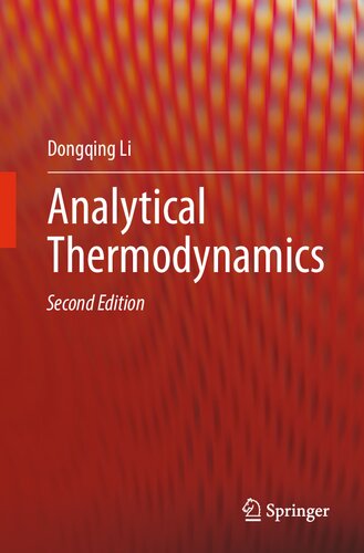 Analytical Thermodynamics