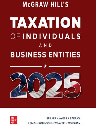 Taxation of Individuals and Business Entities 2025