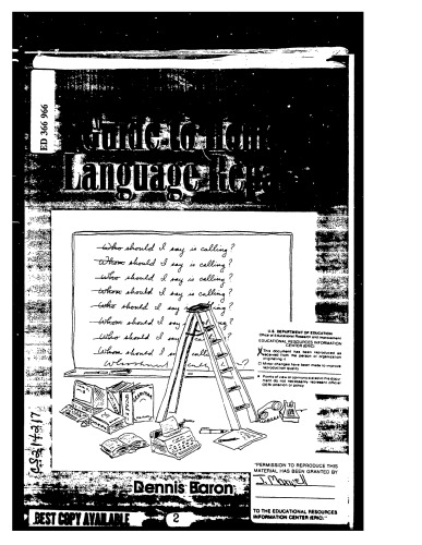 Guide to Home Language Repair