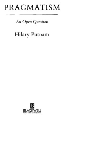 Pragmatism: An Open Question