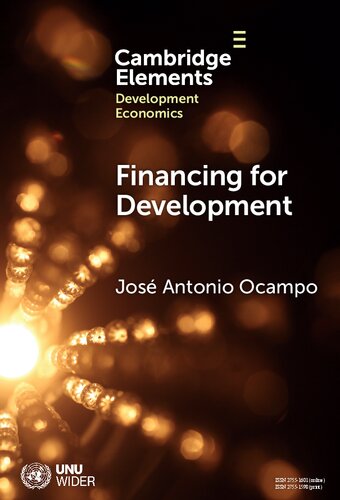 Financing for Development: The Global Agenda