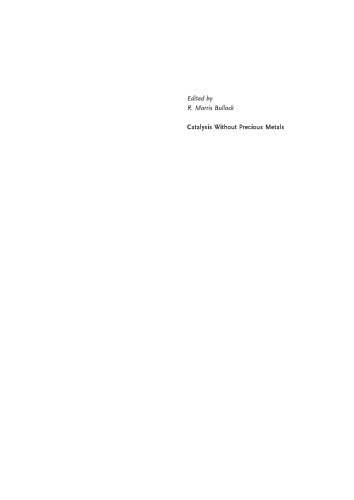 Catalysis without Precious Metals